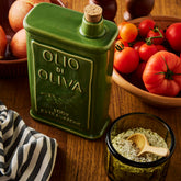 Gewürzhaus - Oil Bottle Ceramic Green